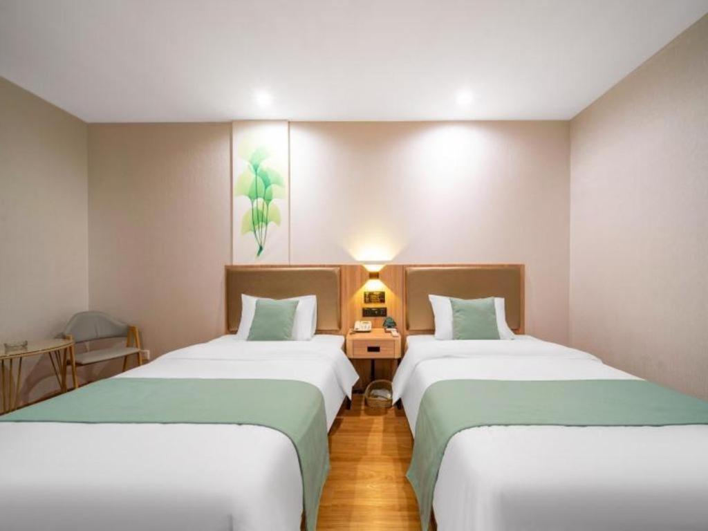 Greentree Inn Jining Yanzhou Jiuzhou Fangyuan Business Hotel Εξωτερικό φωτογραφία