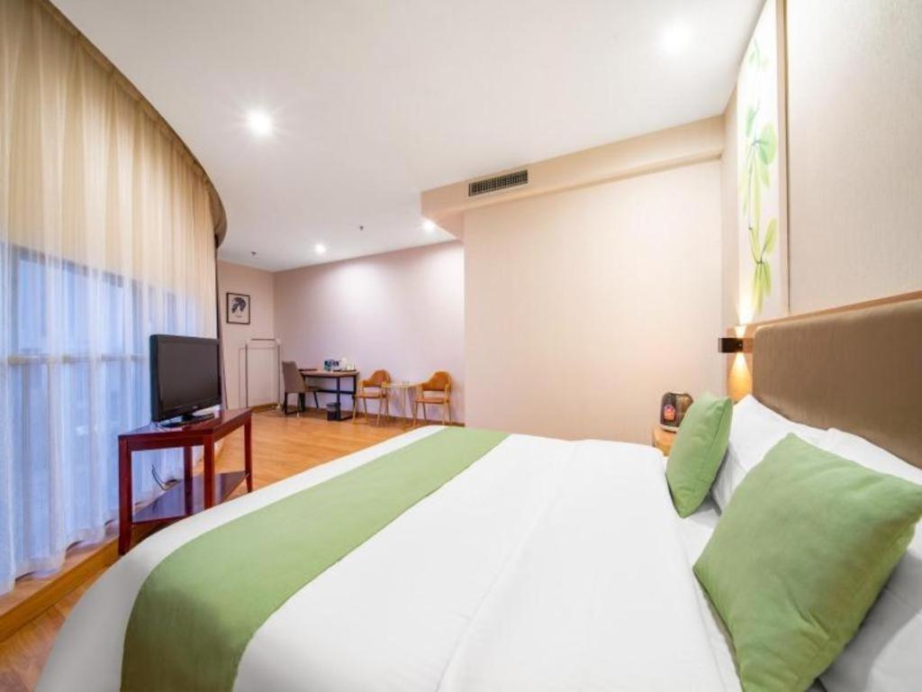 Greentree Inn Jining Yanzhou Jiuzhou Fangyuan Business Hotel Εξωτερικό φωτογραφία