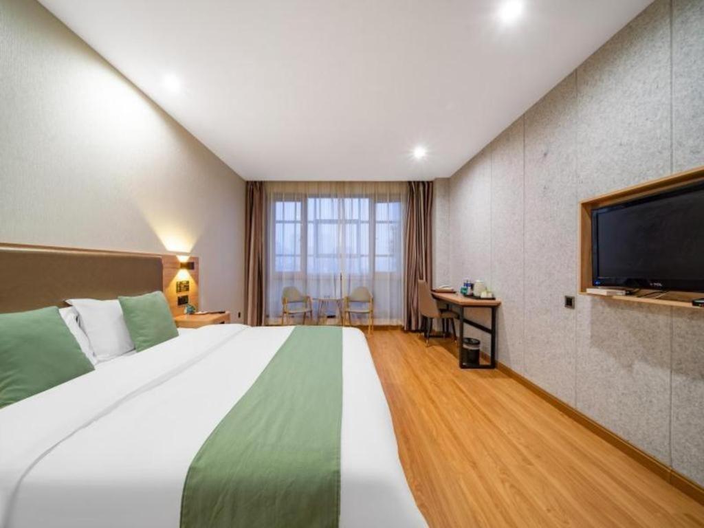 Greentree Inn Jining Yanzhou Jiuzhou Fangyuan Business Hotel Εξωτερικό φωτογραφία
