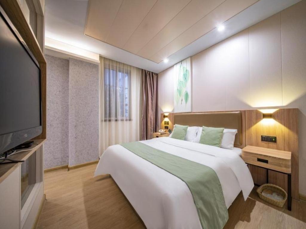 Greentree Inn Jining Yanzhou Jiuzhou Fangyuan Business Hotel Εξωτερικό φωτογραφία