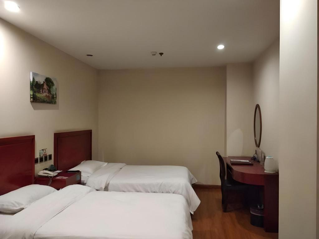 Greentree Inn Jining Yanzhou Jiuzhou Fangyuan Business Hotel Εξωτερικό φωτογραφία
