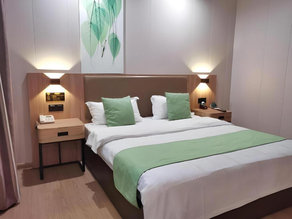 Greentree Inn Jining Yanzhou Jiuzhou Fangyuan Business Hotel Εξωτερικό φωτογραφία