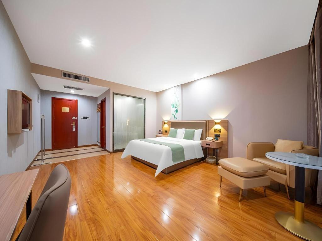 Greentree Inn Jining Yanzhou Jiuzhou Fangyuan Business Hotel Εξωτερικό φωτογραφία