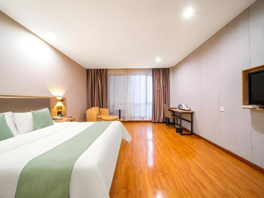 Greentree Inn Jining Yanzhou Jiuzhou Fangyuan Business Hotel Εξωτερικό φωτογραφία