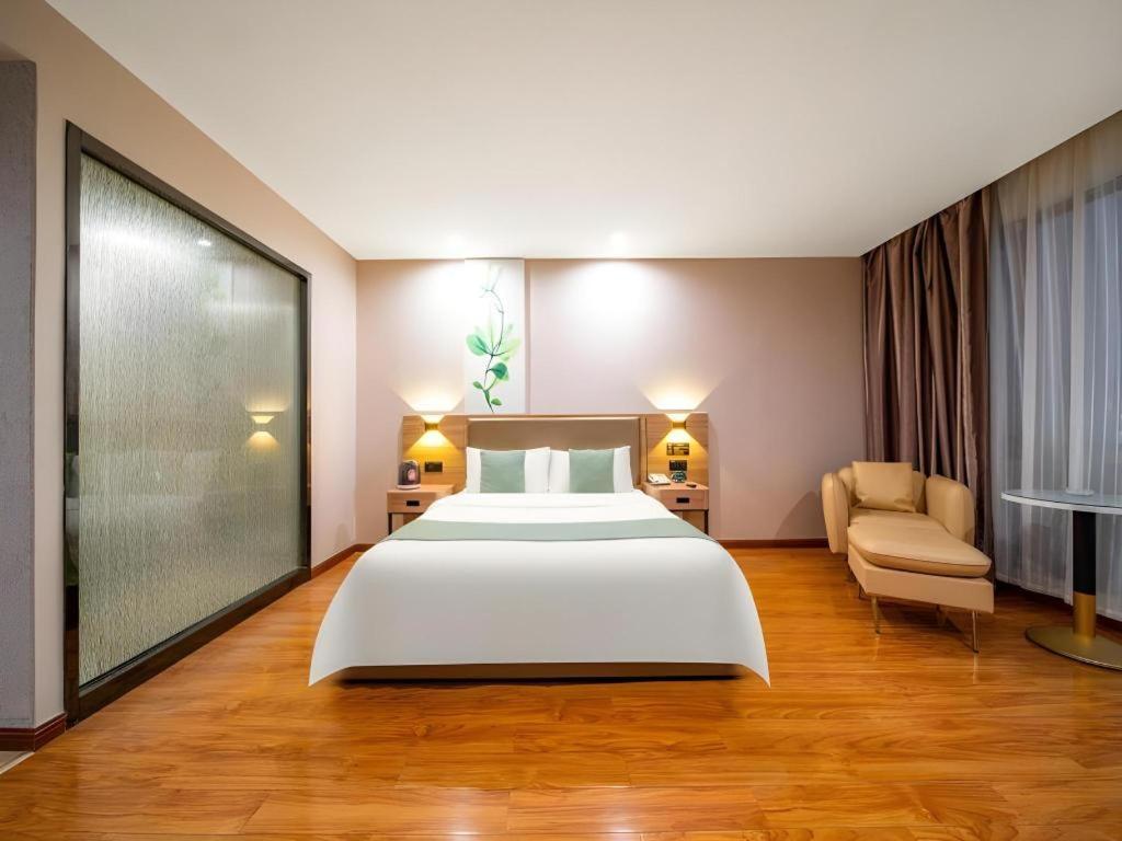 Greentree Inn Jining Yanzhou Jiuzhou Fangyuan Business Hotel Εξωτερικό φωτογραφία