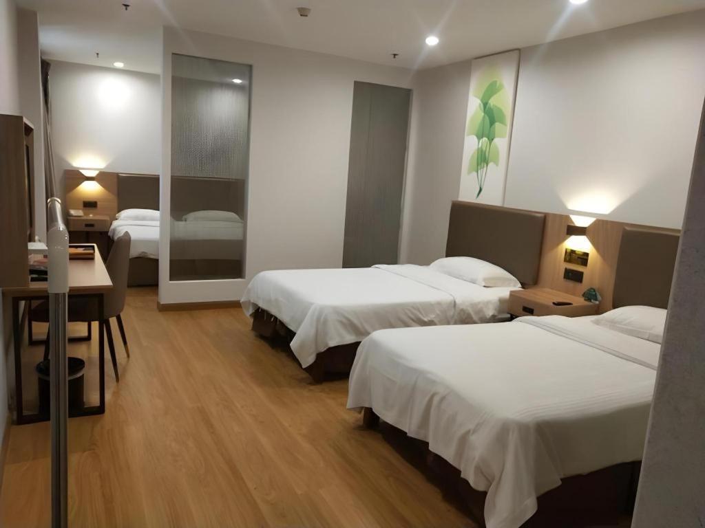 Greentree Inn Jining Yanzhou Jiuzhou Fangyuan Business Hotel Εξωτερικό φωτογραφία