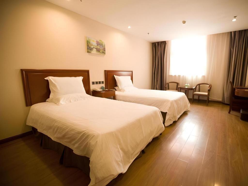 Greentree Inn Jining Yanzhou Jiuzhou Fangyuan Business Hotel Εξωτερικό φωτογραφία