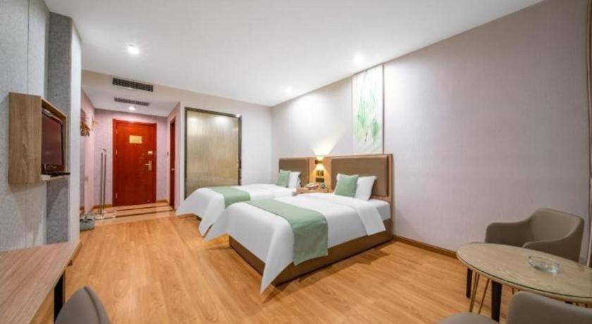Greentree Inn Jining Yanzhou Jiuzhou Fangyuan Business Hotel Εξωτερικό φωτογραφία