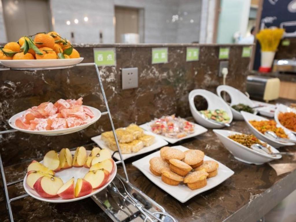 Greentree Inn Jining Yanzhou Jiuzhou Fangyuan Business Hotel Εξωτερικό φωτογραφία
