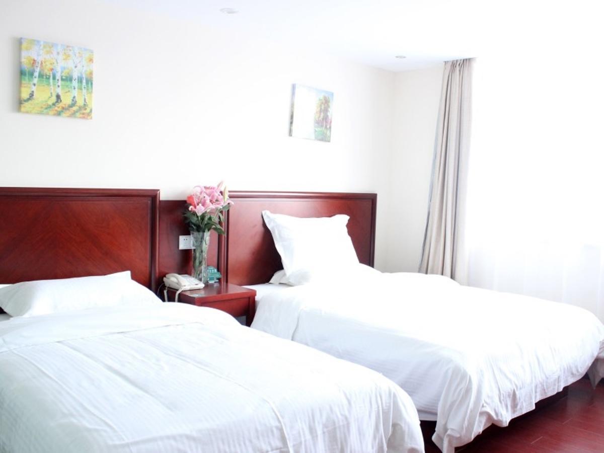 Greentree Inn Jining Yanzhou Jiuzhou Fangyuan Business Hotel Εξωτερικό φωτογραφία