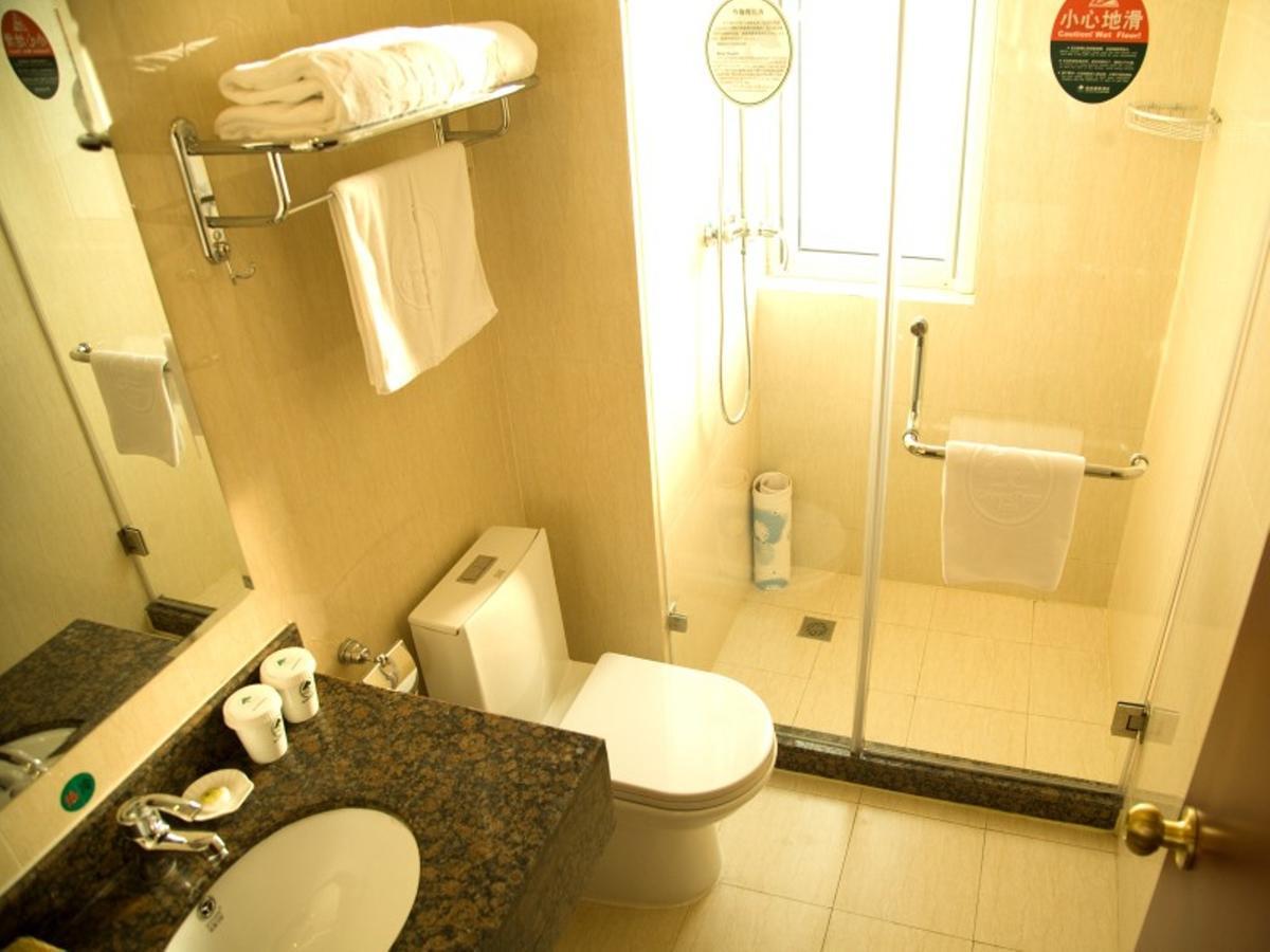 Greentree Inn Jining Yanzhou Jiuzhou Fangyuan Business Hotel Εξωτερικό φωτογραφία