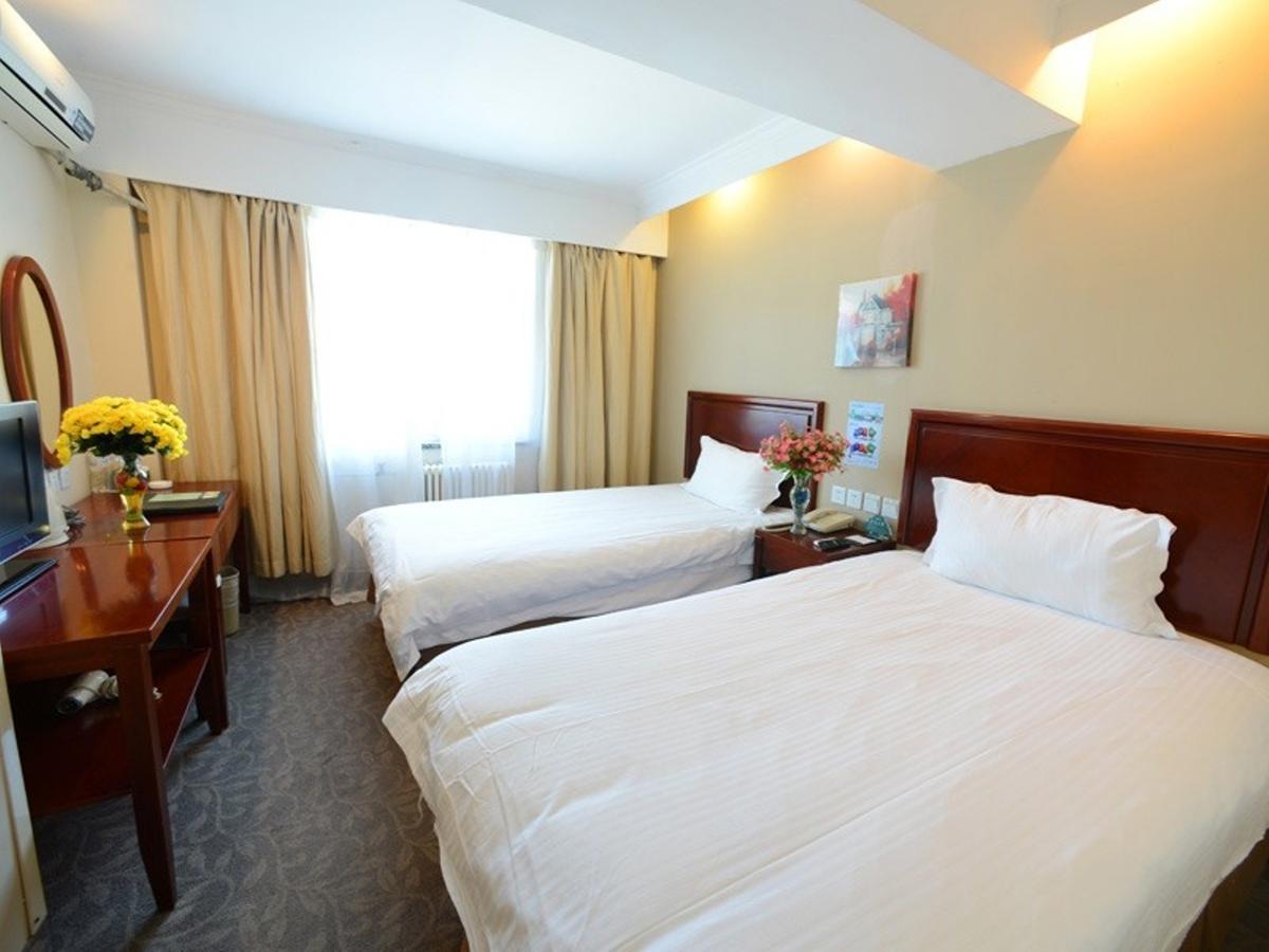 Greentree Inn Jining Yanzhou Jiuzhou Fangyuan Business Hotel Εξωτερικό φωτογραφία
